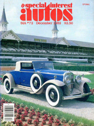 SPECIAL-INTEREST AUTOS 1982 DEC #72 - 300-E Spcl, EXNER,'46 Hudson Super Six